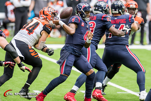 NFL 2020: Bengals vs Texans DEC 27