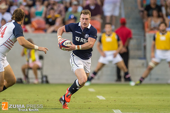 Rugby 2014 - Scotland beats the USA Eagles 24-6
