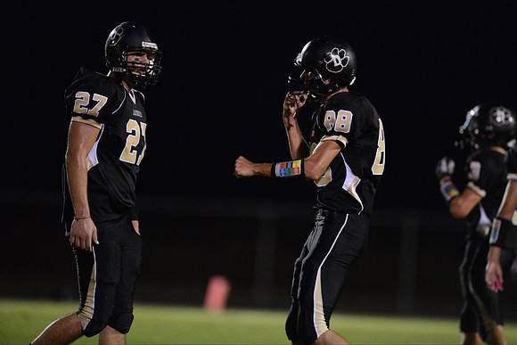 Danbury Panthers vs. Anahuac Panthers football game 09-14-12