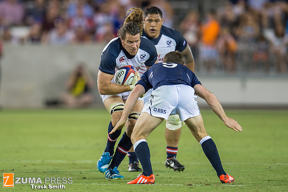 Rugby 2014 - Scotland beats the USA Eagles 24-6