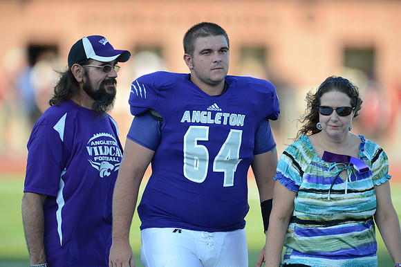 Angleton Wildcats vs. Brazoswood Buccaneers football game 09-07-12