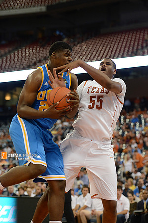 NCAA Basketball 2012 - UCLA beats Texas 65-63.