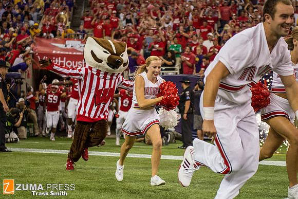 NCAA football 2014 - LSU Tigers vs Wisconsin Badgers