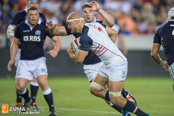 Rugby 2014 - Scotland beats the USA Eagles 24-6