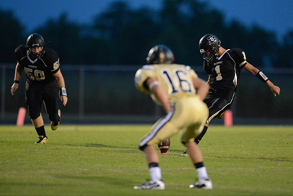 Danbury Panthers vs. Anahuac Panthers football game 09-14-12