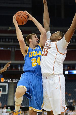 NCAA Basketball 2012 - UCLA beats Texas 65-63.
