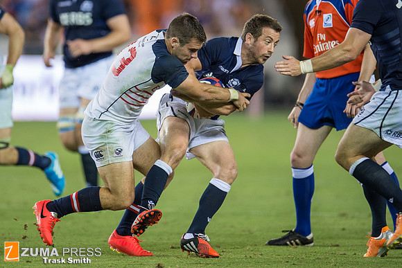 Rugby 2014 - Scotland beats the USA Eagles 24-6