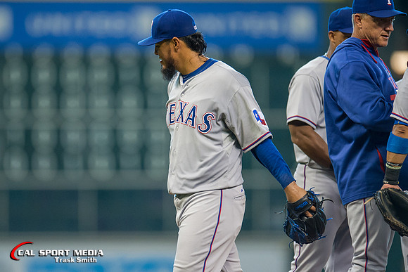MLB 2015: Rangers vs Astros JUL 19