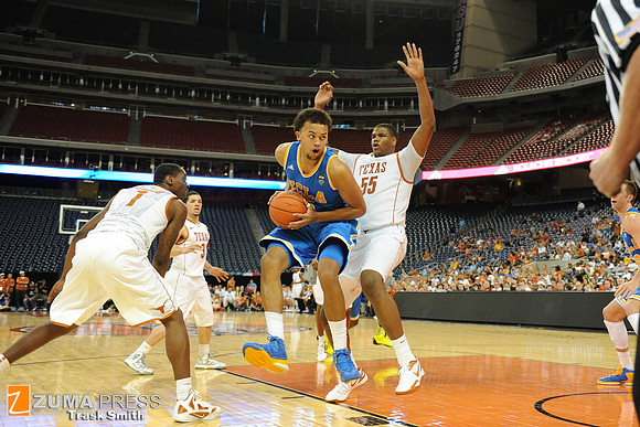 NCAA Basketball 2012 - UCLA beats Texas 65-63.