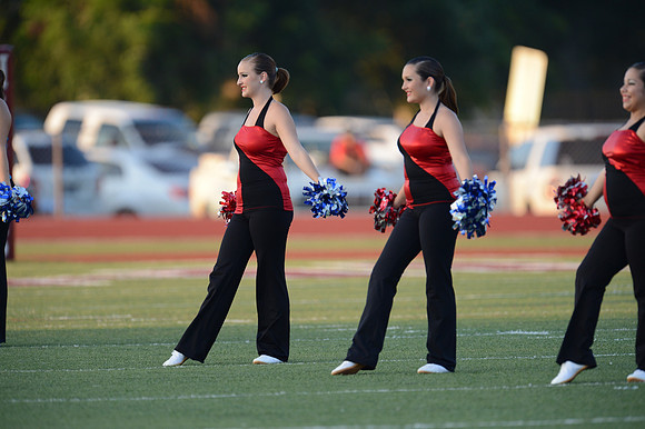 Columbia Roughnecks vs. Brazosport Exporters football game 08-31-12