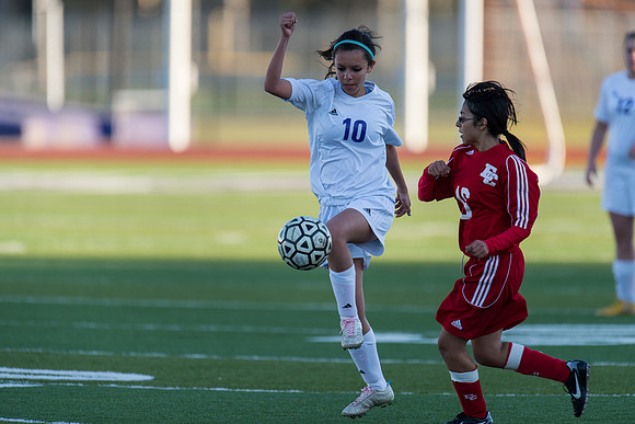 Soccer 2013 – the Angleton Ladycats defeat the El Campo Lady Birds 8-1.