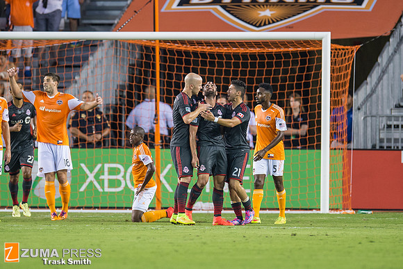 MLS 2014 - Houston Dynamo ties Toronto FC 2-2