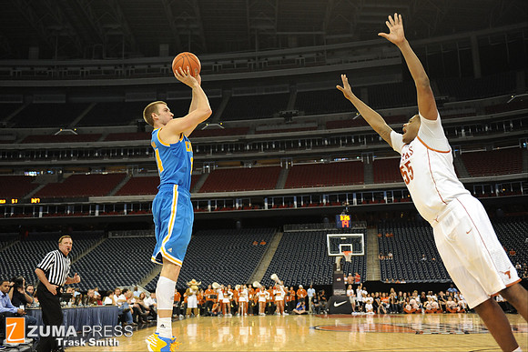 NCAA Basketball 2012 - UCLA beats Texas 65-63.