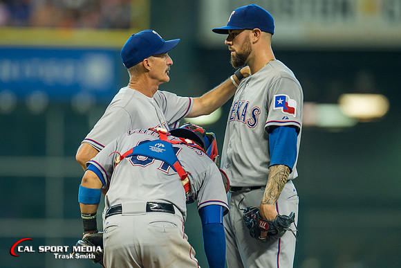 MLB 2015: Rangers vs Astros JUL 19