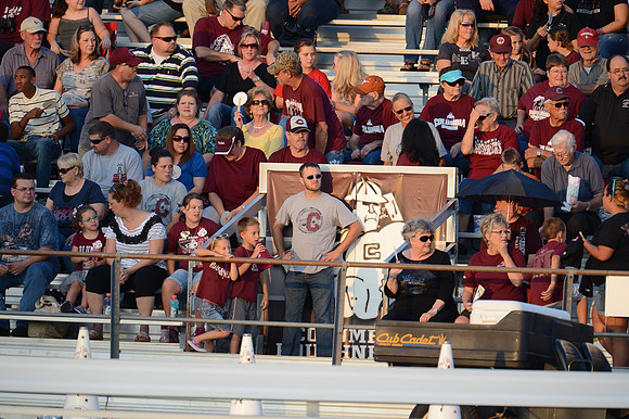 Columbia Roughnecks vs. Brazosport Exporters football game 08-31-12