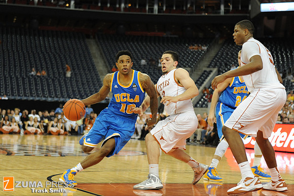 NCAA Basketball 2012 - UCLA beats Texas 65-63.