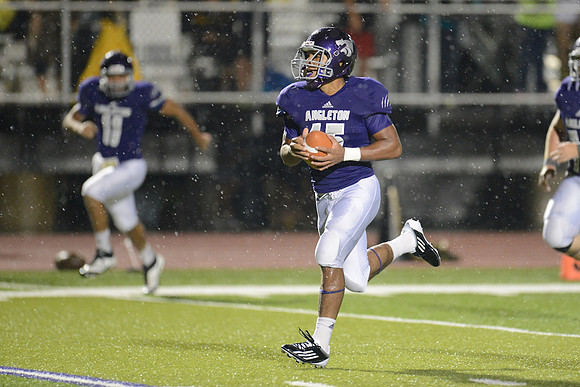 Angleton Wildcats vs. Nederland Bulldogs football game 09-14-12