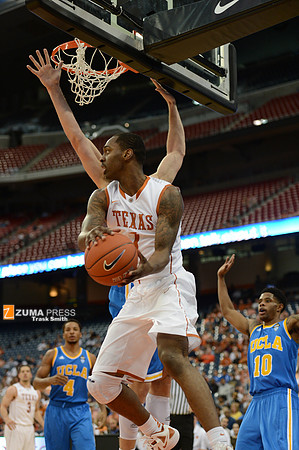 NCAA Basketball 2012 - UCLA beats Texas 65-63.