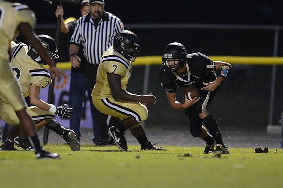 Danbury Panthers vs. Anahuac Panthers football game 09-14-12