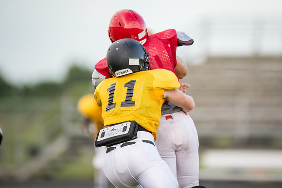 Football 2013 - Danbury vs. Palacios scrimmage
