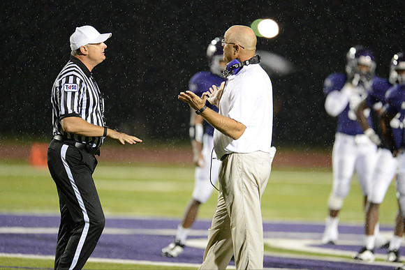 Angleton Wildcats vs. Nederland Bulldogs football game 09-14-12