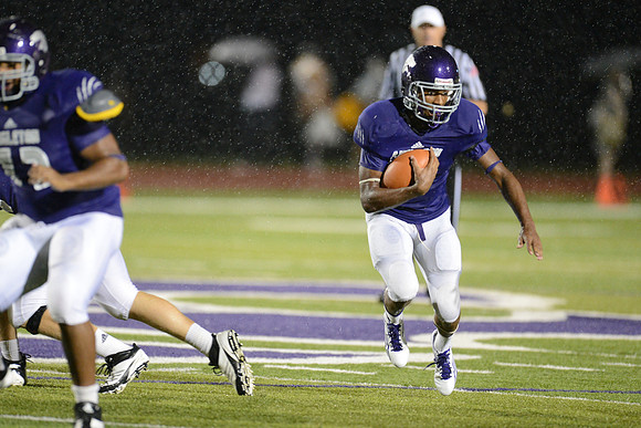 Angleton Wildcats vs. Nederland Bulldogs football game 09-14-12