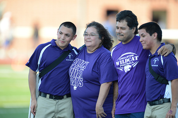 Angleton Wildcats vs. Brazoswood Buccaneers football game 09-07-12
