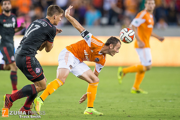 MLS 2014 - Houston Dynamo ties Toronto FC 2-2