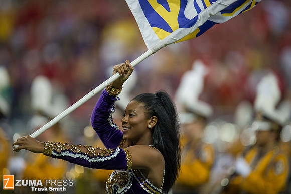 NCAA football 2014 - LSU Tigers vs Wisconsin Badgers