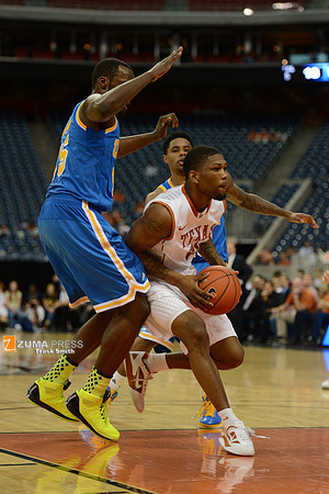NCAA Basketball 2012 - UCLA beats Texas 65-63.