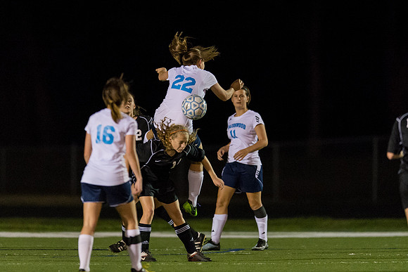 Soccer 2013 – the Brazoswood Lady Bucs defeat the Clear Brook Lady Wolverines 5-0.