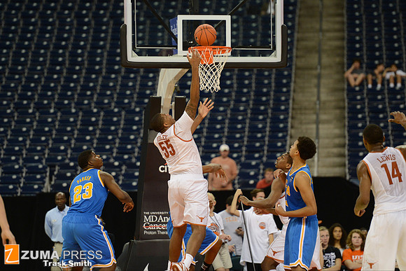 NCAA Basketball 2012 - UCLA beats Texas 65-63.