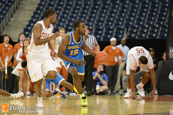 NCAA Basketball 2012 - UCLA beats Texas 65-63.