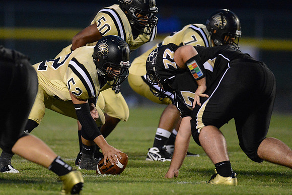 Danbury Panthers vs. Anahuac Panthers football game 09-14-12