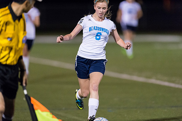 Soccer 2013 – the Brazoswood Lady Bucs defeat the Clear Brook Lady Wolverines 5-0.