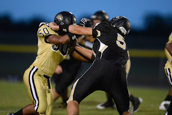 Danbury Panthers vs. Anahuac Panthers football game 09-14-12