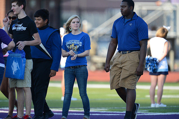 Angleton Wildcats vs. Brazoswood Buccaneers football game 09-07-12