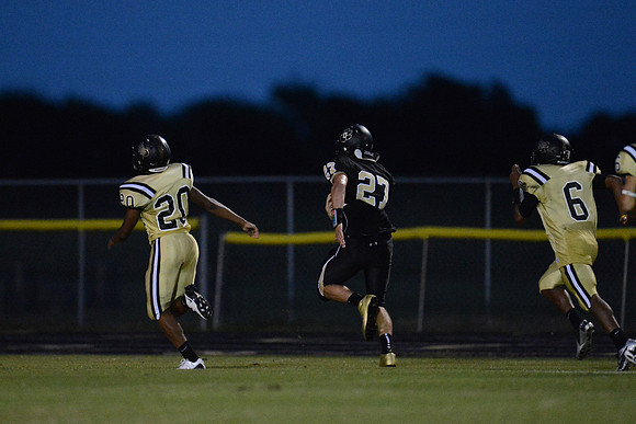 Danbury Panthers vs. Anahuac Panthers football game 09-14-12