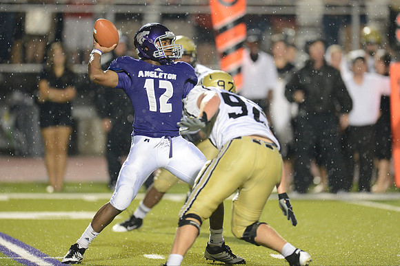 Angleton Wildcats vs. Nederland Bulldogs football game 09-14-12