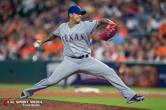 MLB 2017: Rangers vs Astros JUN 13