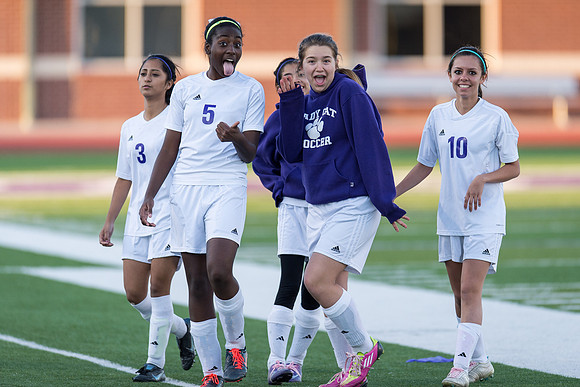 Soccer 2013 – the Angleton Ladycats defeat the El Campo Lady Birds 8-1.