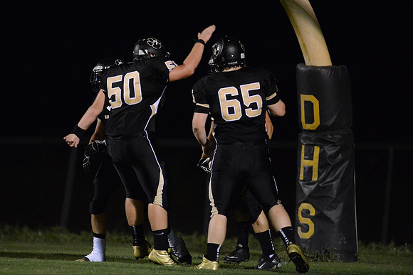 Danbury Panthers vs. Anahuac Panthers football game 09-14-12