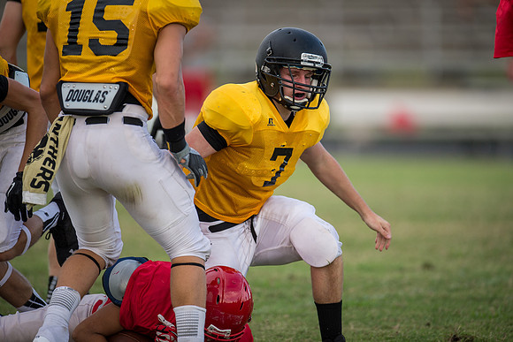 Football 2013 - Danbury vs. Palacios scrimmage
