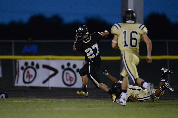 Danbury Panthers vs. Anahuac Panthers football game 09-14-12