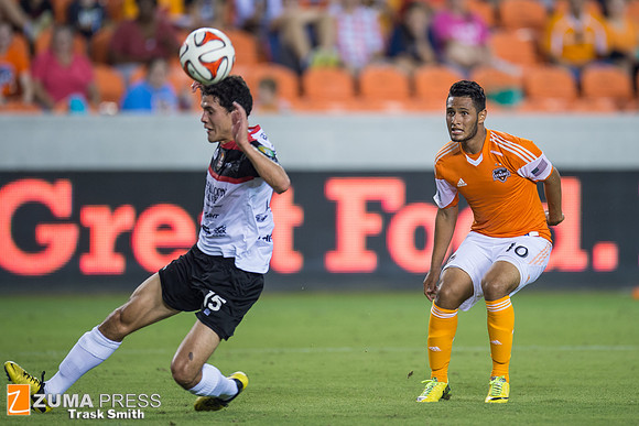 U.S Open Cup 2014 - Houston Dynamo defeat the  Laredo Heat 1-0