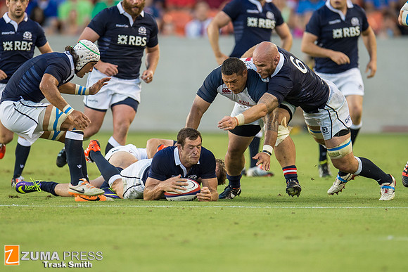 Rugby 2014 - Scotland beats the USA Eagles 24-6