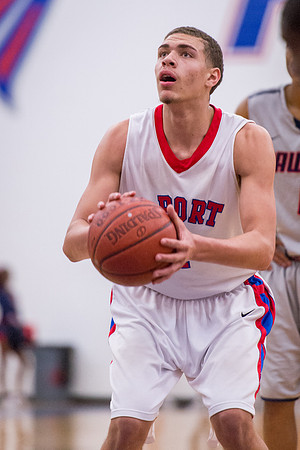 Basketball playoffs 2013 Ð the Brazosport Exporters defeat the Pearland Dawson Eagles 75-71.