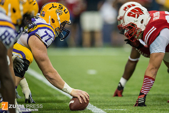 NCAA football 2014 - LSU Tigers vs Wisconsin Badgers