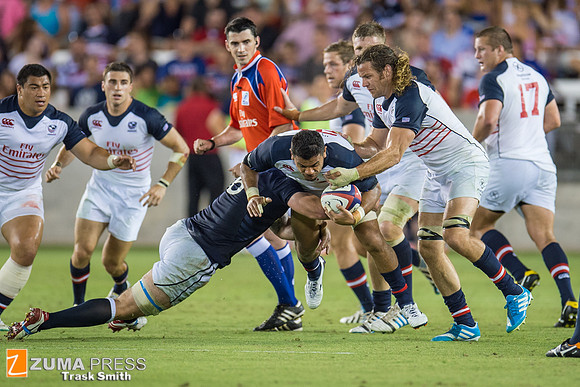 Rugby 2014 - Scotland beats the USA Eagles 24-6