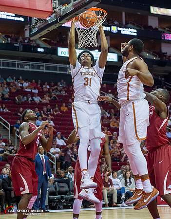 NCAA Basketball 2016: Arkansas vs Texas DEC 17